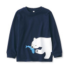 인도면 · 프린트 긴소매 티셔츠 · 키즈 POLAR BEAR