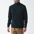 목이 편한·저지 · 터틀넥 스웨터 BLACK