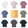 [무인양품]  남성 시원한 UV 컷 와이드 반소매 티셔츠 (오버핏 반팔) 상품이미지