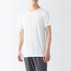 남성 · 냉감 소프트 · 크루넥 반소매 티셔츠 WHITE