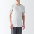 남성 · 산뜻한 면 · 크루넥 반소매 티셔츠 LIGHT GRAY