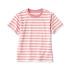 키즈 · 크루넥 반소매 티셔츠 PINK STRIPE