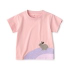 베이비 · 동물 프린트 · 반소매 티셔츠 LIGHT PINK