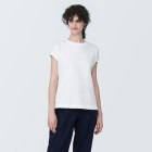 여성 · 저지 · 프렌치 슬리브 티셔츠 WHITE